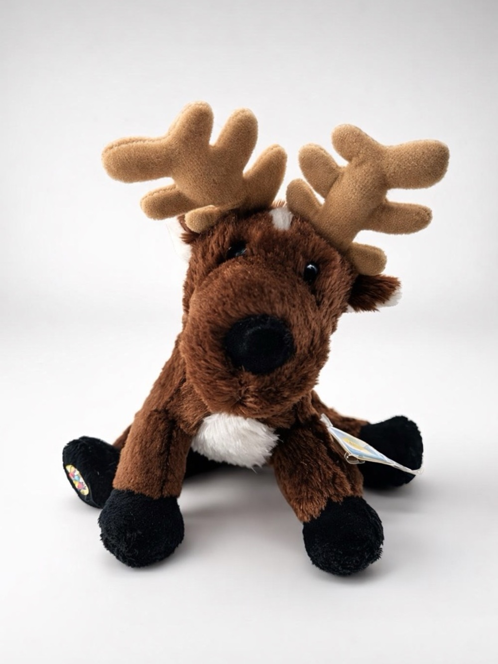 NEW GANZ Webkinz Reindeer Plush HM137 - Retired - With SEALED UNUSED CODE